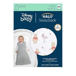 Disney Halo Baby SleepSack Size M Winnie Pooh